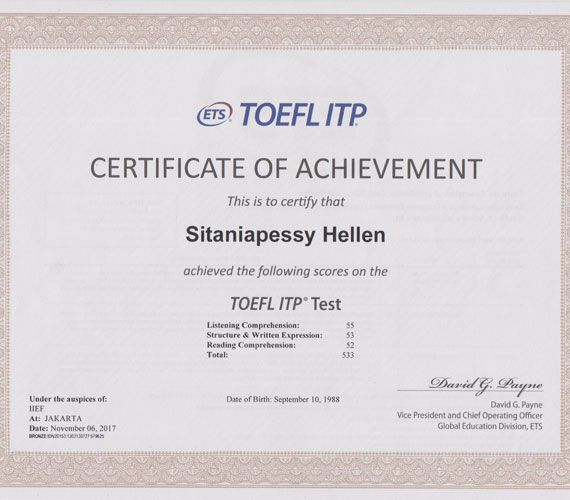 TOEFL Certificate For Sale Buy TOEFL Certificate Online